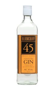 Bloomsbury Orange gin