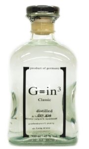 Ziegler G=in3 Gin Classic Dry Gin