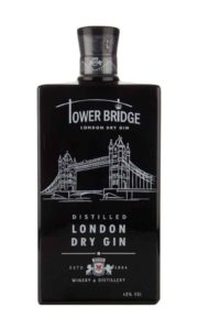 Tower Bridge  London Dry Gin ( Black )