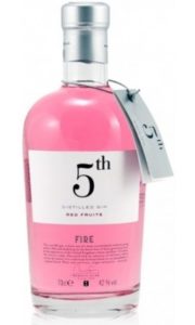 5th Fire Red Fruits Gin