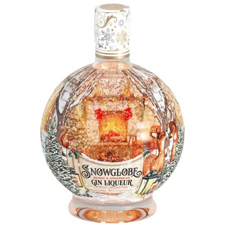 Snow Globe Orange And Gingerbread Gin Liqueur
