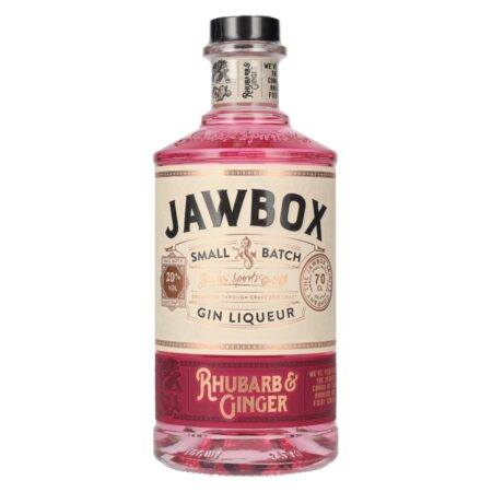 Jawbox Rhubarb and Ginger Gin Liqueur